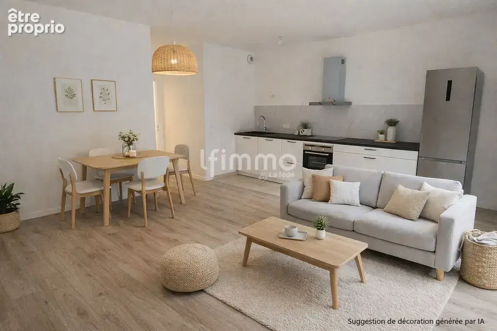Appartement F3 avec bureau en Rdj - photo 1