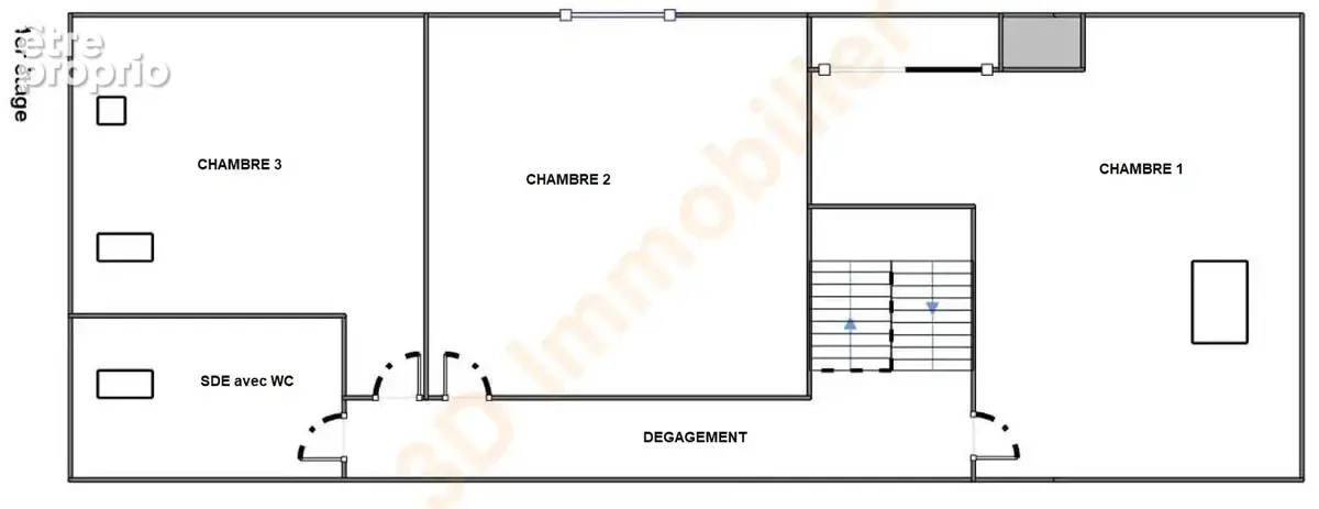 PLAN ETAGE