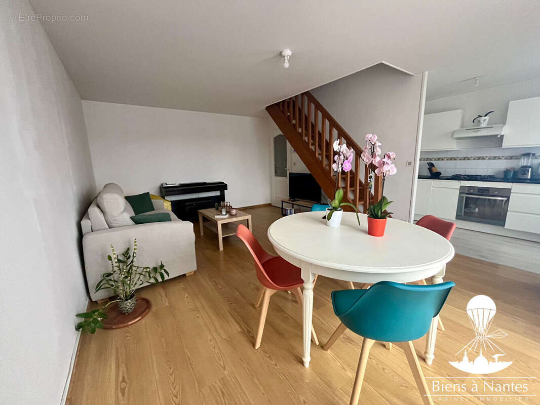 A vendre  t3 duplex  avec balcon nantes jules-vernes - photo 10