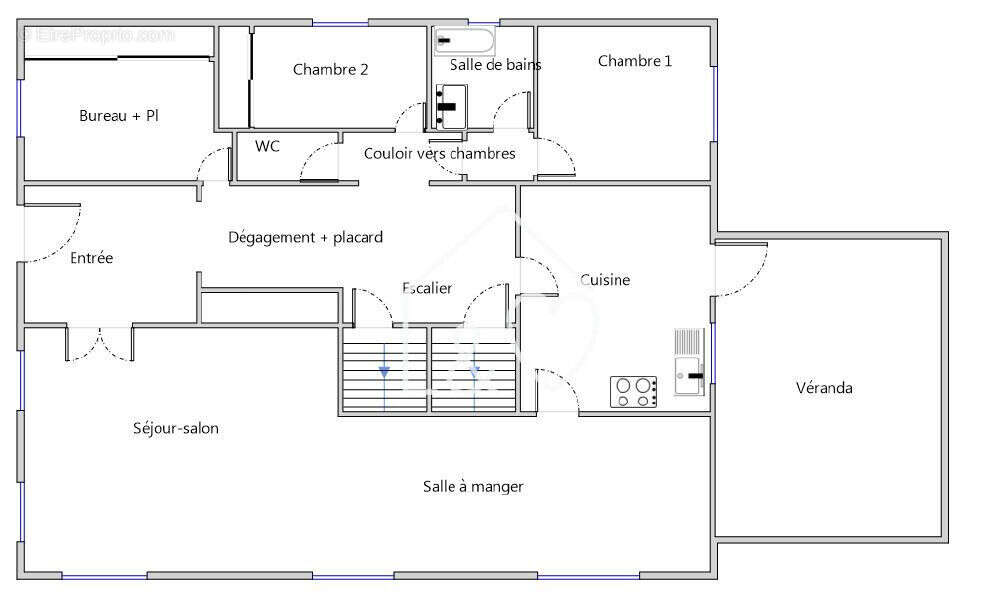 Maison à BOURNEZEAU