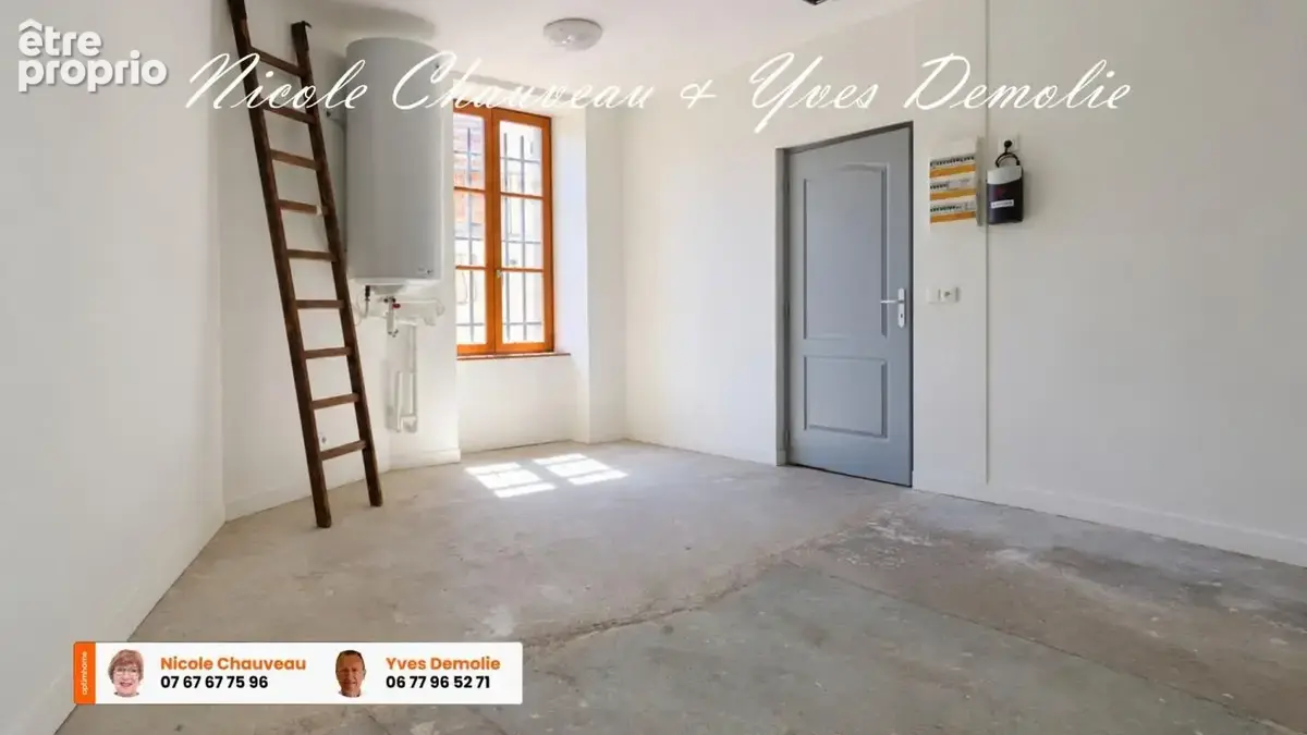 Issoire 63500 – maison de ville 88 m² rénovée – 2 chambres – garage – revenu locatif - 179 000€aison à vendre 4 pièces issoire ( - photo 13
