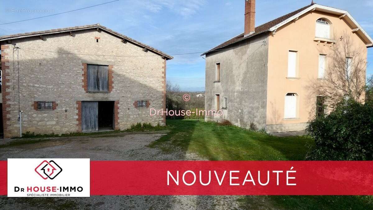 Maison à CAHUZAC-SUR-VERE