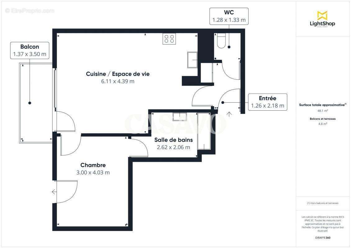 Appartement à TAVERNY