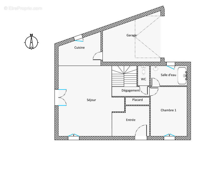 Paimpol  Centre - Secteur Hôpital !  Maison 5 pièces avec vie de plain-pied ! idéal investisseurs - photo 14