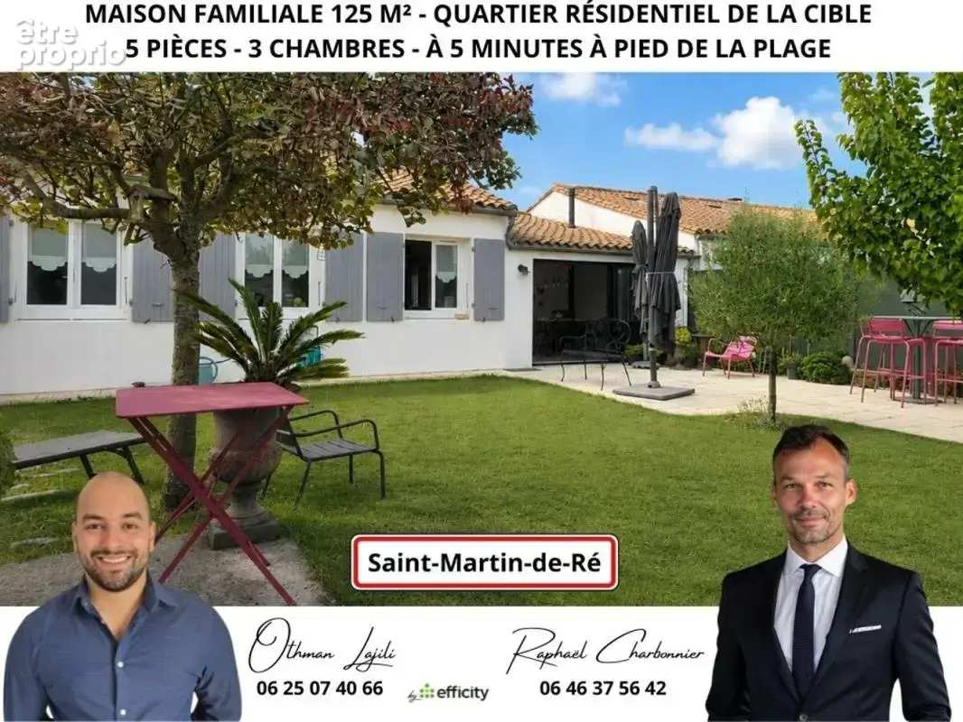 Maison à SAINT-MARTIN-DE-RE