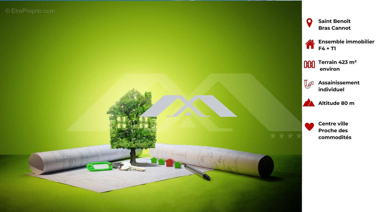 Appartement à SAINT-BENOIT