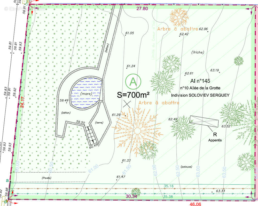 Terrain à LE PECQ