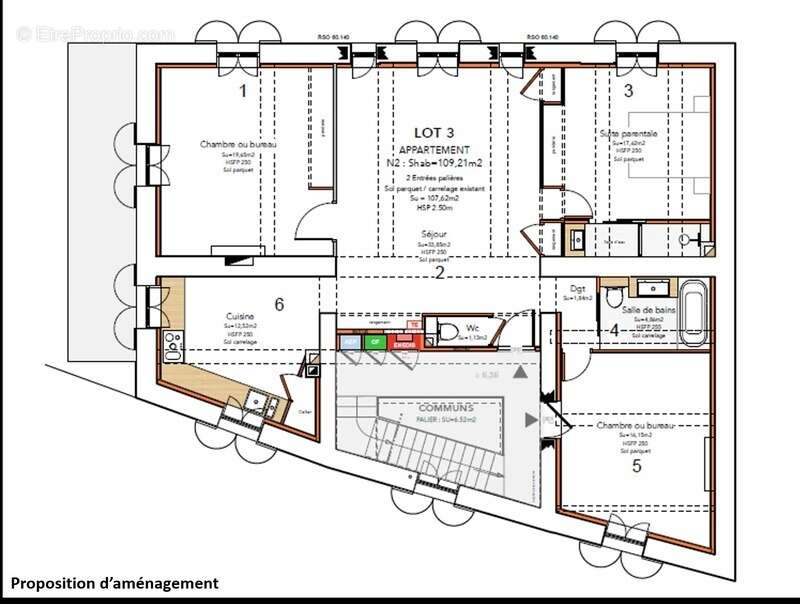 Appartement à POLEYMIEUX-AU-MONT-D'OR