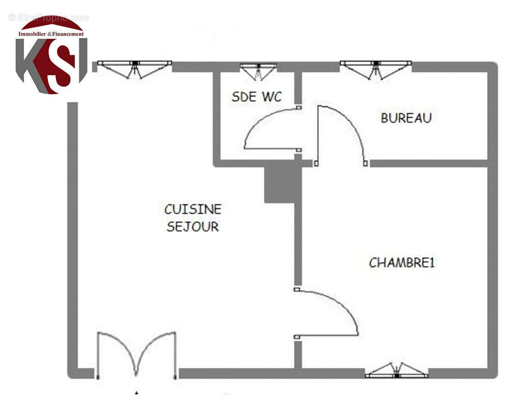 Maison t2 sur 1300 m2 de terrain constructible (zone ub) - photo 3