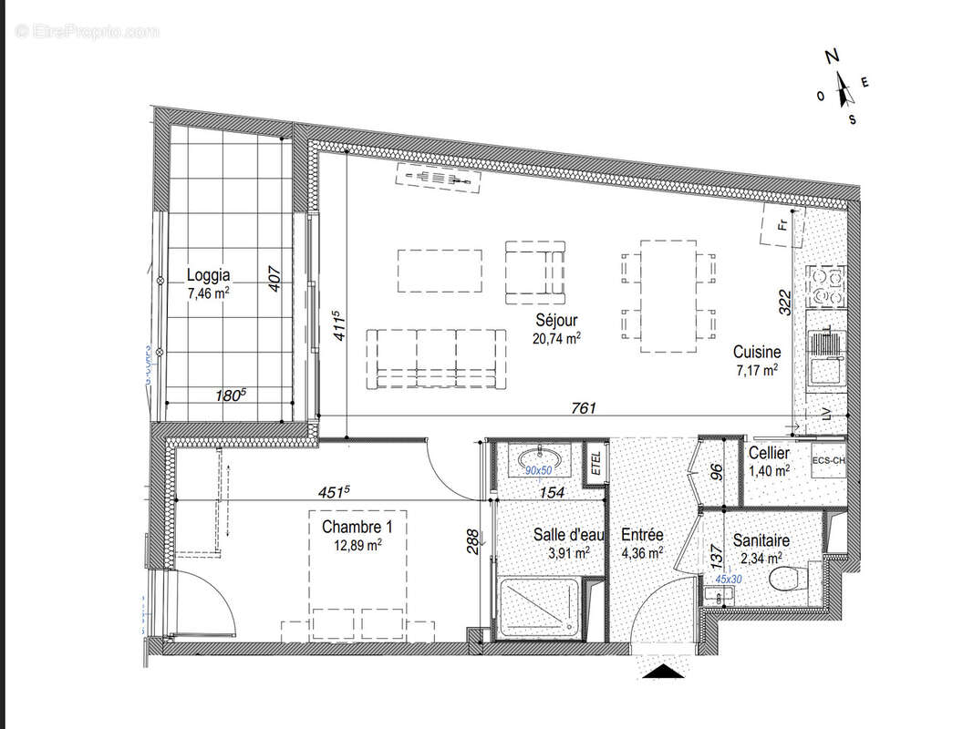 Appartement à LA ROCHELLE