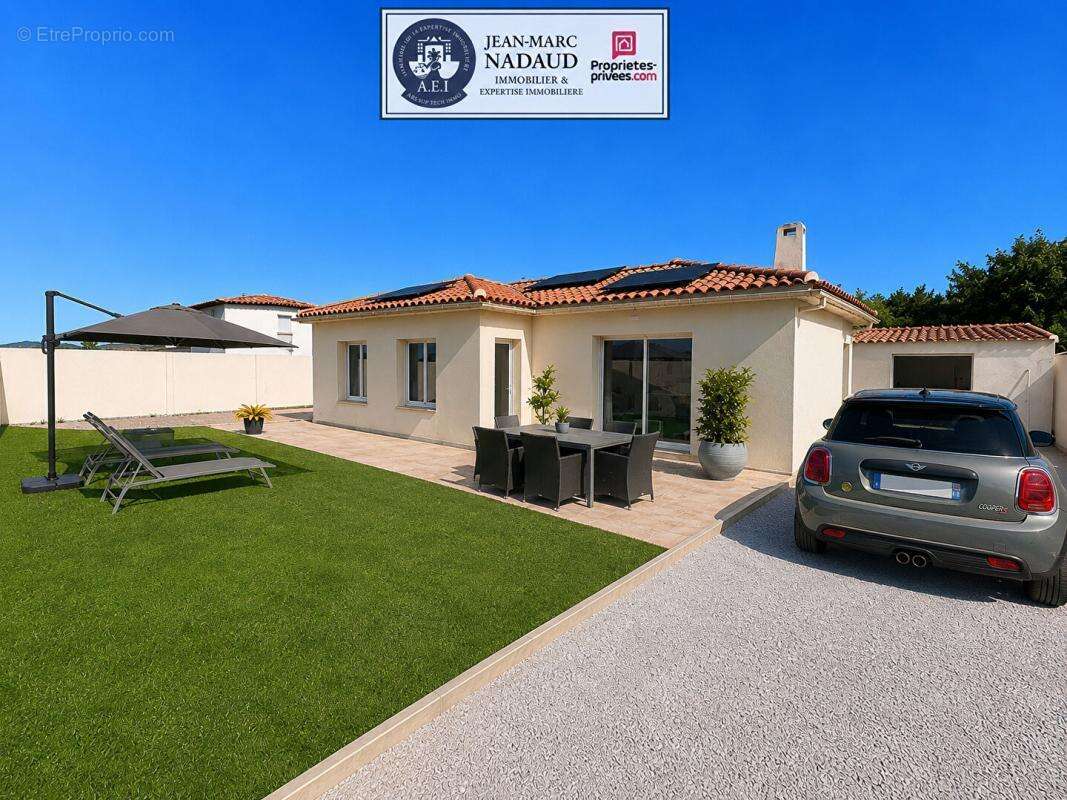 Maison récente de plain-pied - 3 Chambres-Terrain plat -Abris -Panneaux solaires - photo 2