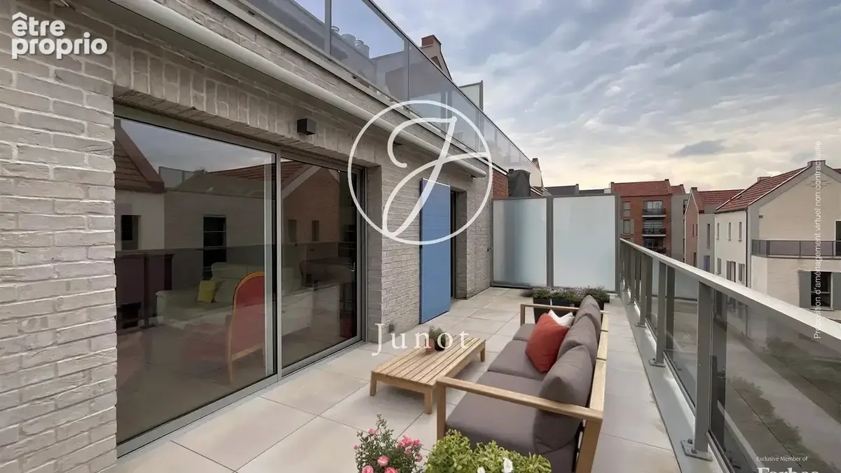 Mouvaux - PARC DU HAUTMONT - Appartement à vendre - 4 pièces - 104,68m² - 3 chambres - Terrasse - Balcon - Garage - photo 3