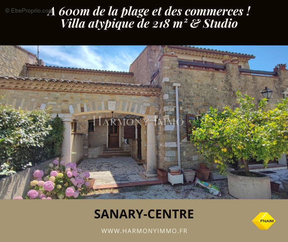 Maison à SANARY-SUR-MER