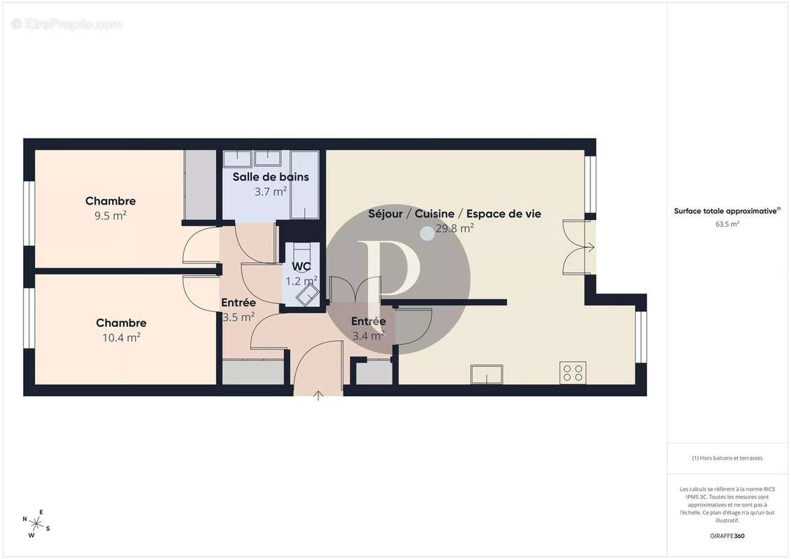Appartement à CHATENAY-MALABRY