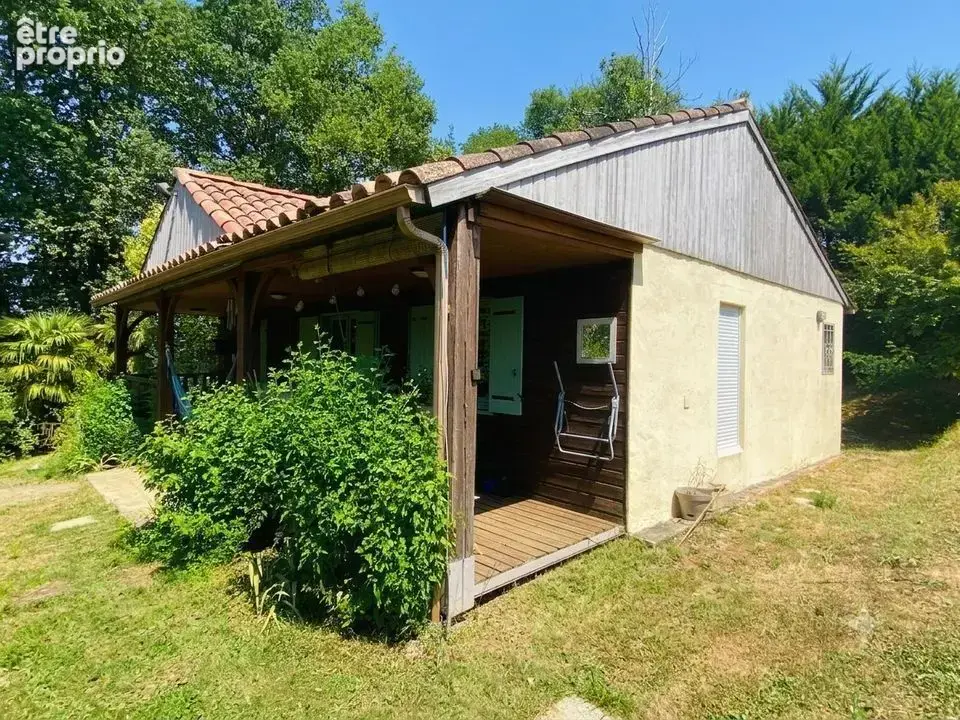 CAZAUBON (32)  Chalet en dur + terrain 3,4 ha avec source et - photo 18