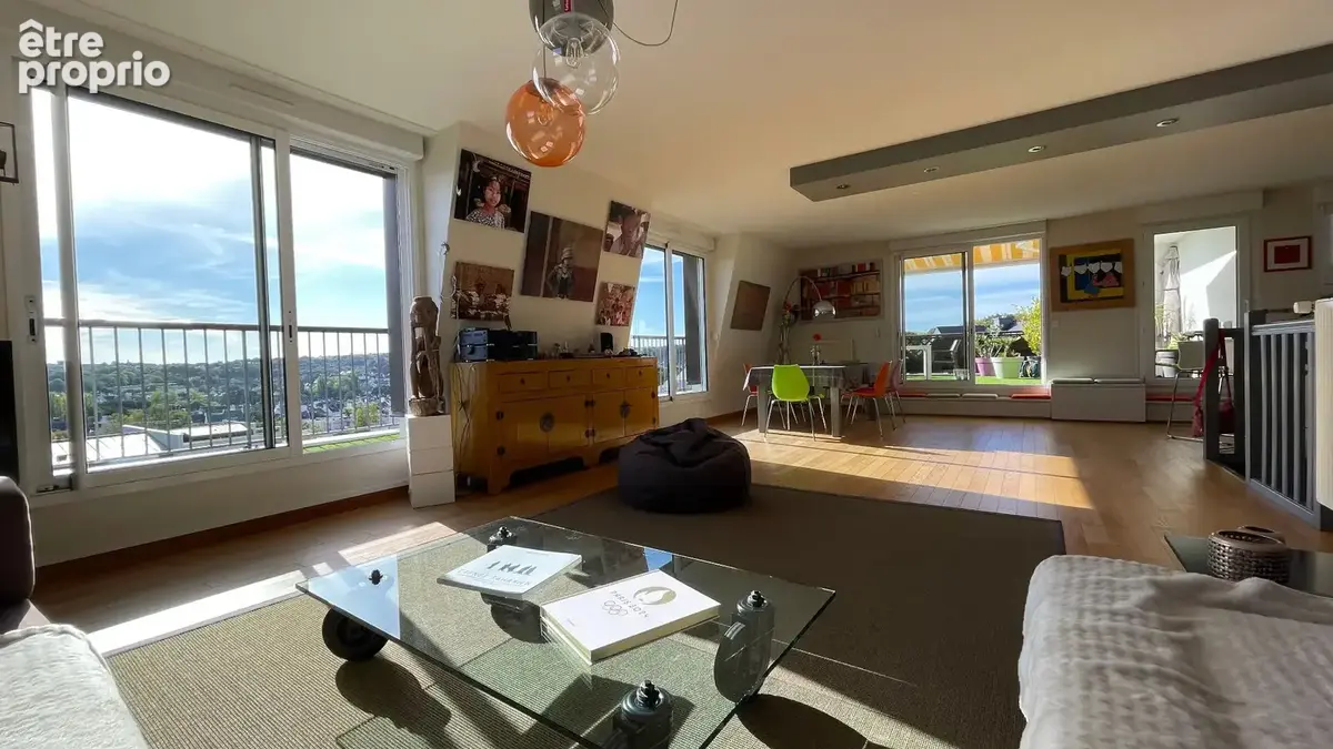 Quimper - superbe duplex avec terrasse de 50 m² et vue dégagée - photo 2