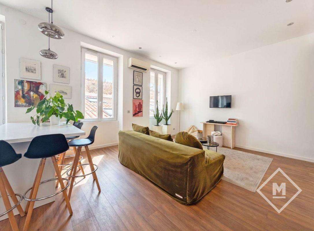Vend T2 de 52 m2 calme sud 13006 Vauban - photo 2