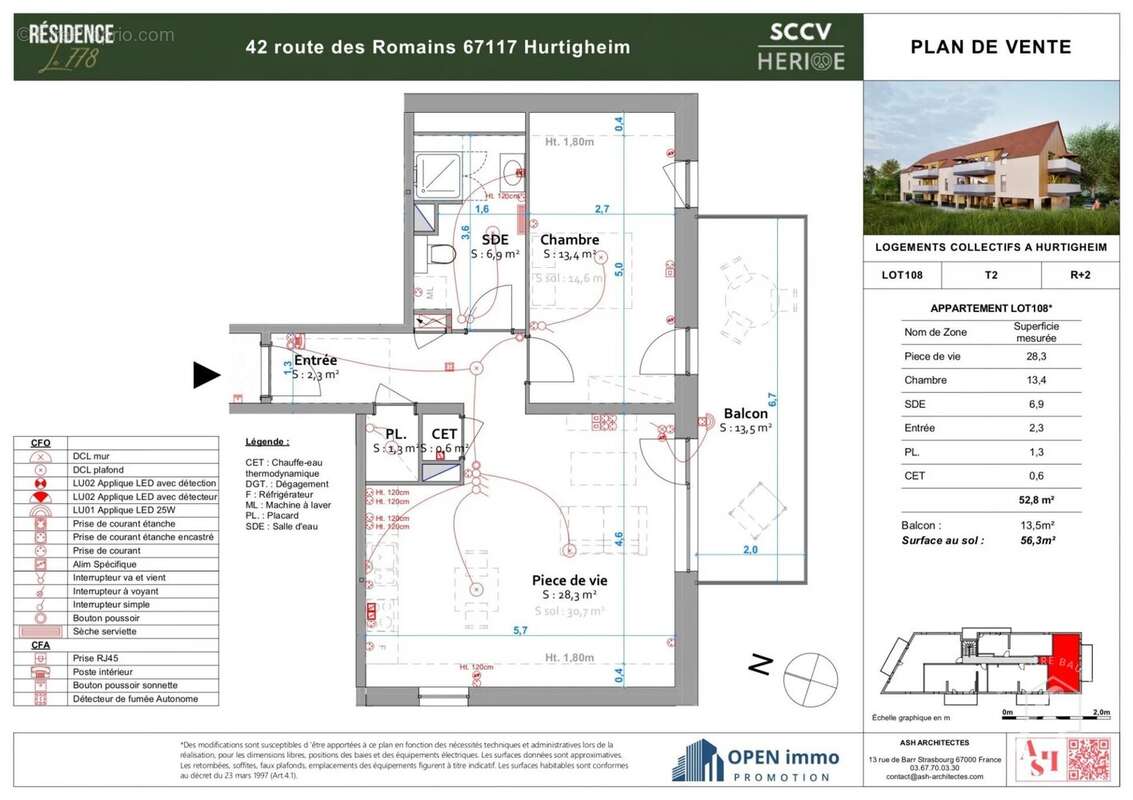 Appartement à HURTIGHEIM