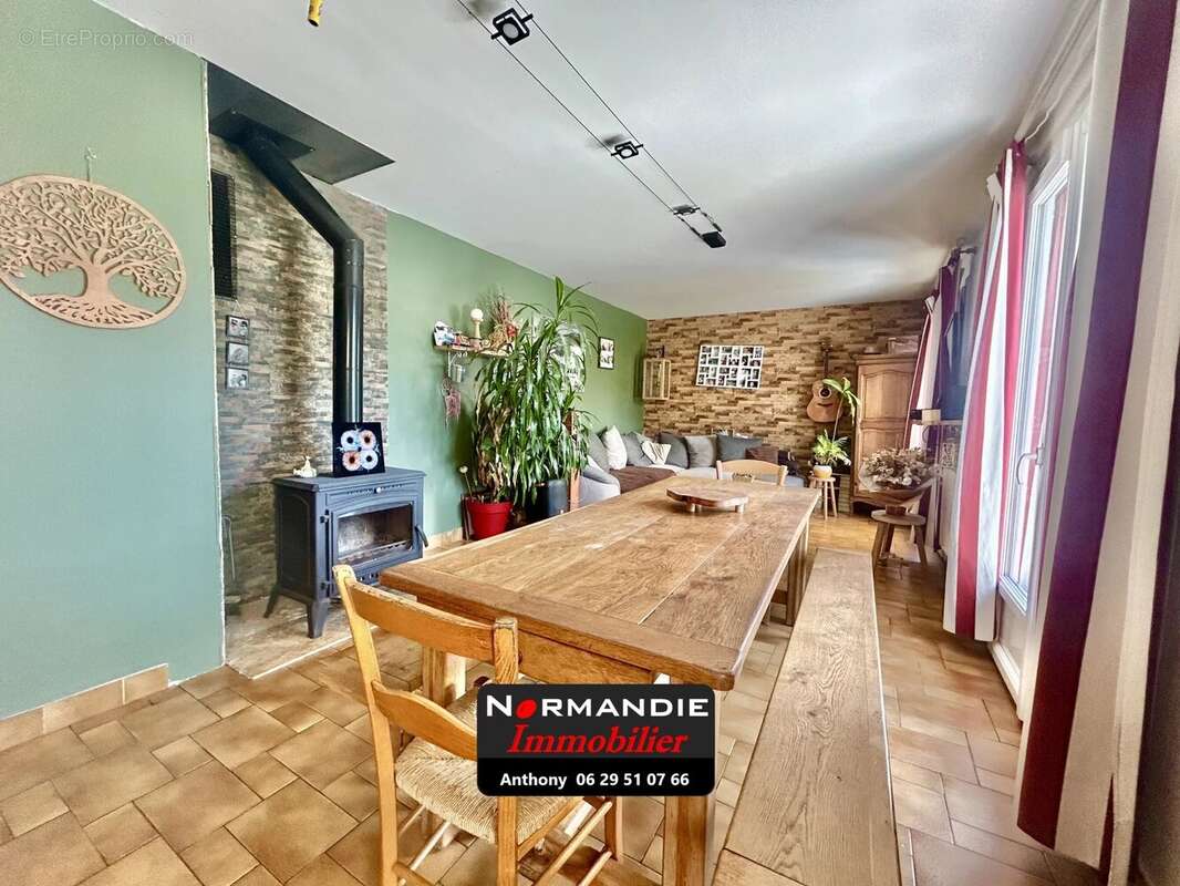  À VENDRE – Maison de plain-pied avec sous-sol complet sur la commune de Bolleville (76210) - photo 6