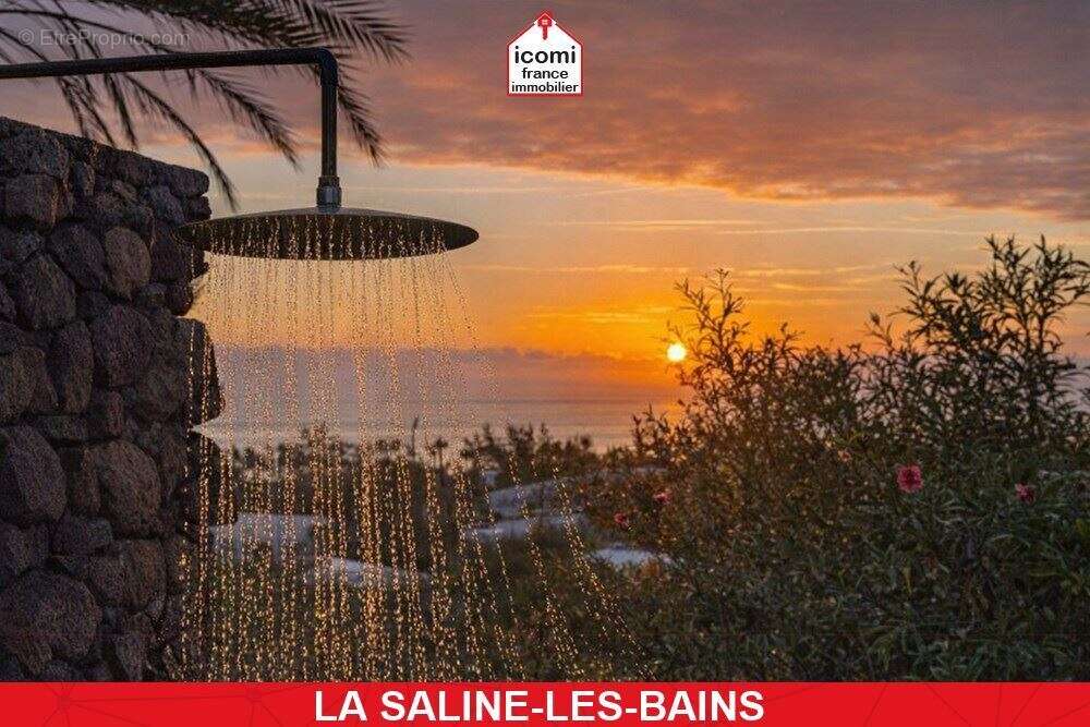 La reunion - la saline-les-bains (97434) - a vendre - villa de 470 m² avec deux studios independants - vue mer panoramique - pre - photo 2