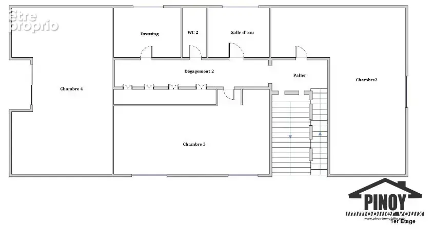 Egreville - Maison traditionnelle de 149m2 avec jardin. Beaux volumes et potentiel - photo 17
