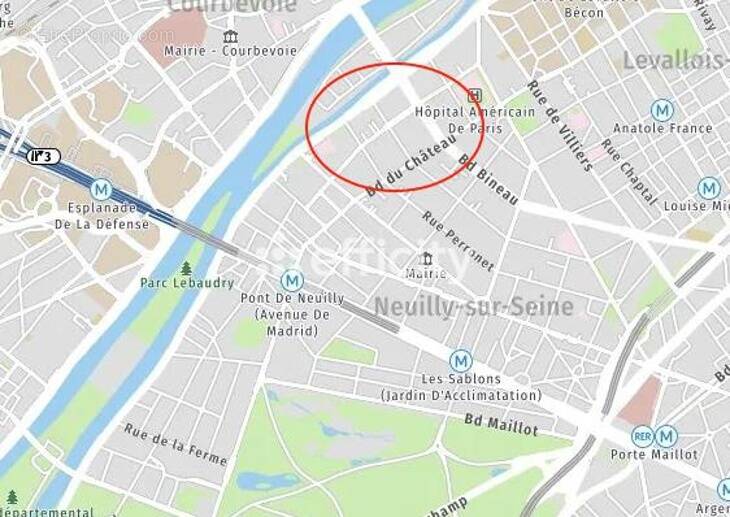 Appartement à NEUILLY-SUR-SEINE