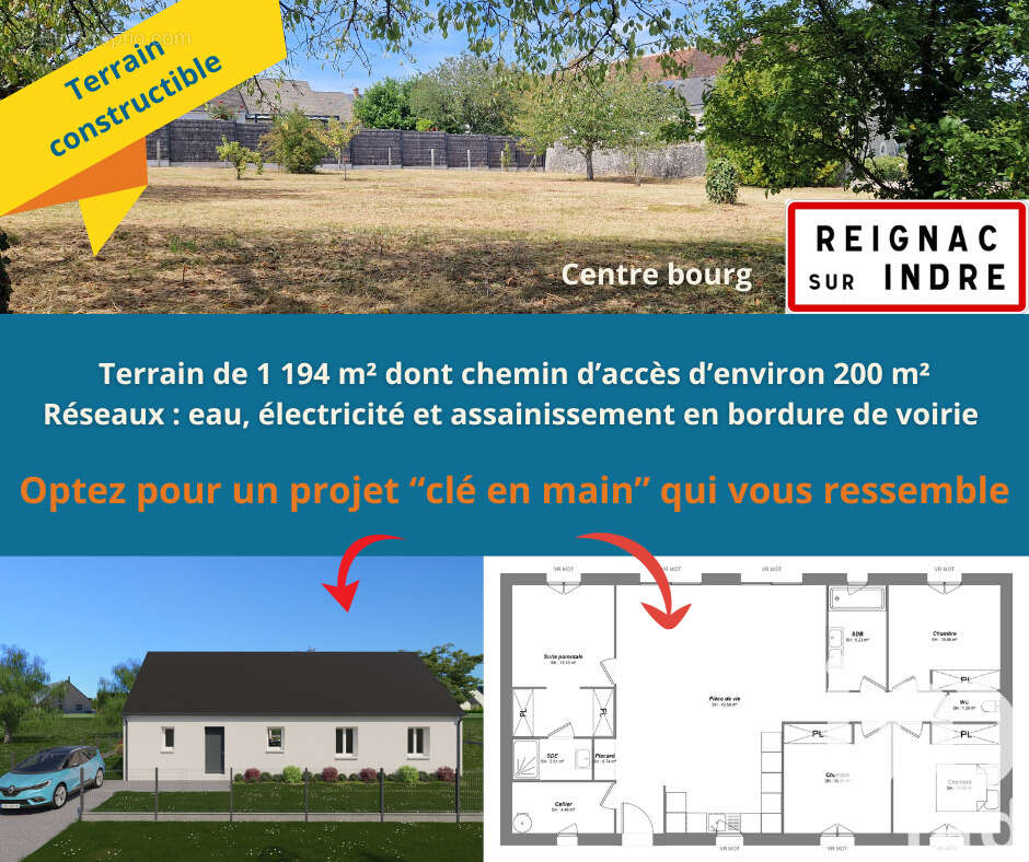 Photo 5 - Terrain à REIGNAC-SUR-INDRE