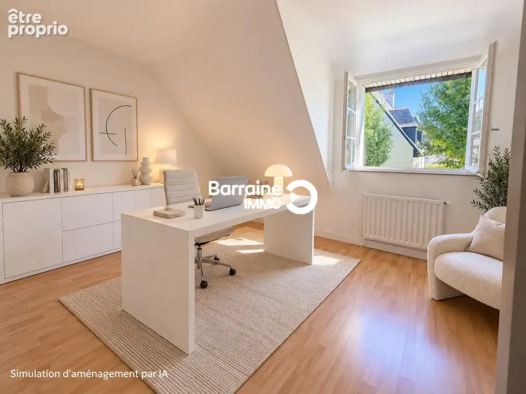 BREST KERBONNE MAISON T6 de 98.22 m² Exposition Sud / Ouest Terrain clos de 212.5 m² Proche Base Navale - photo 23