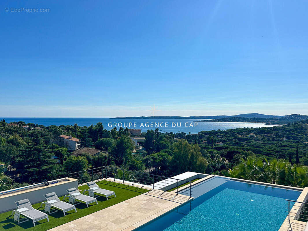 Les issambres villa luxueuse vue mer panoramique 7 chambres avec garage 4  voitures piscine intérieure et extérieure - photo 3