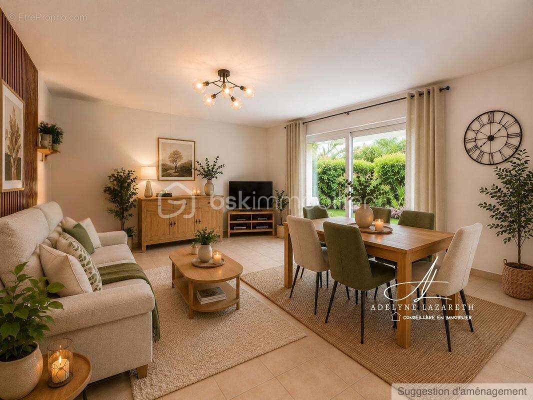 Superbe T3 de 64 m² en rez-de-jardin avec terrasse et grand jardin à Vieugy - photo 7