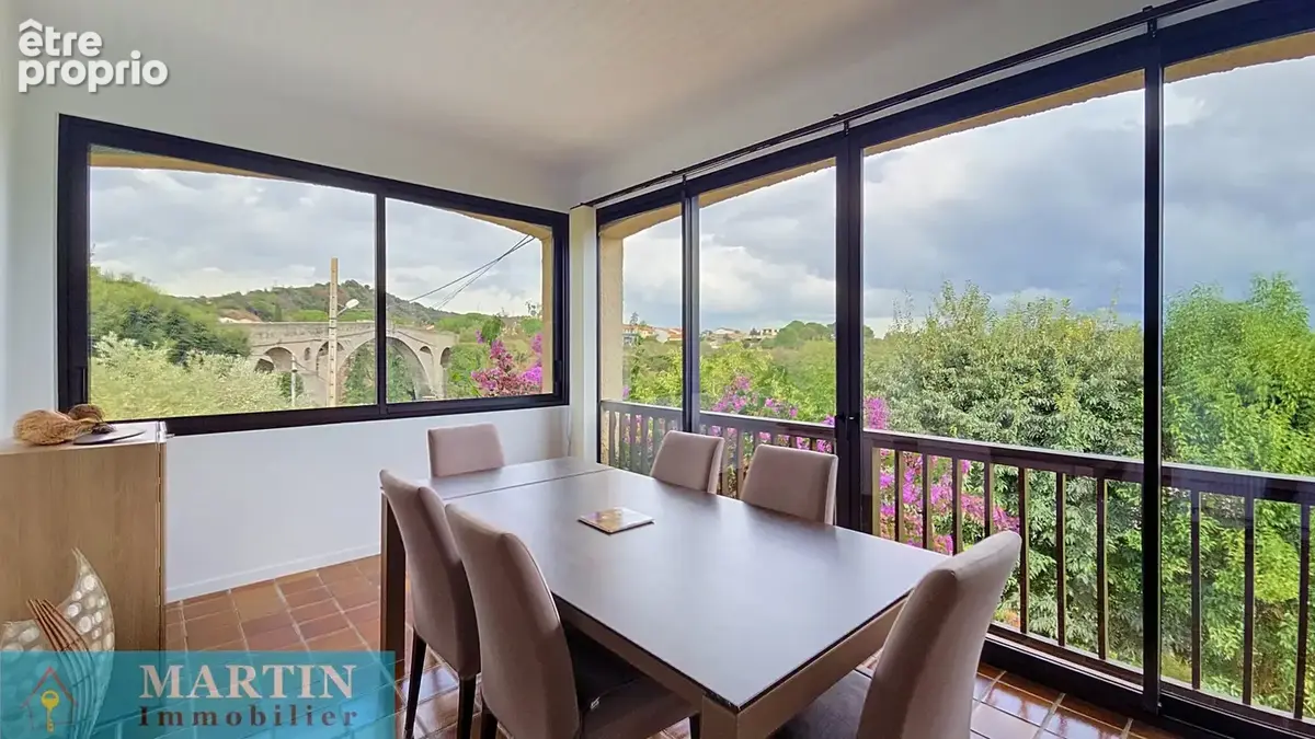 CÉRET   Villa traditionnelle avec vue, piscine et grand terrain - photo 5