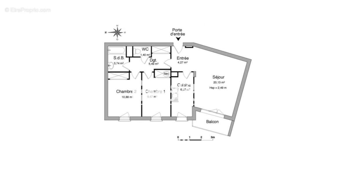Appartement à MONTIGNY-LES-CORMEILLES