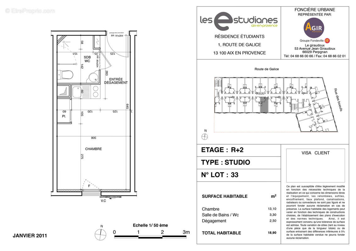 Appartement à AIX-EN-PROVENCE