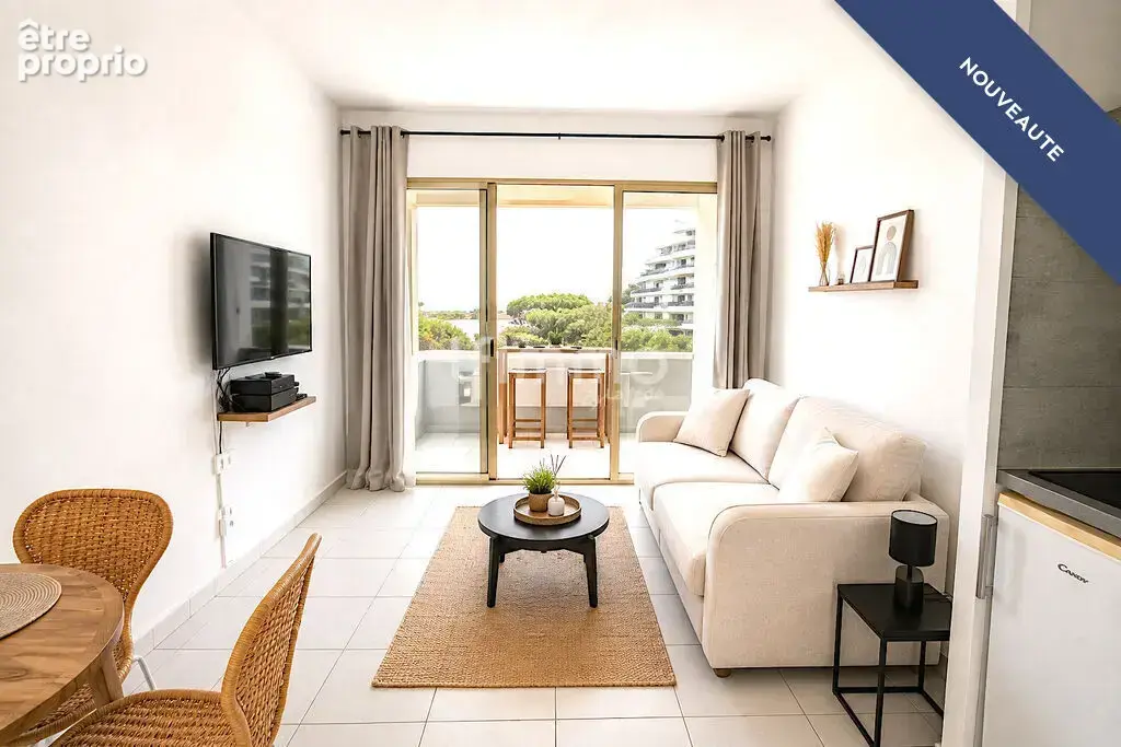 Photo Appartement à Villeneuve-Loubet au prix de 175 000€