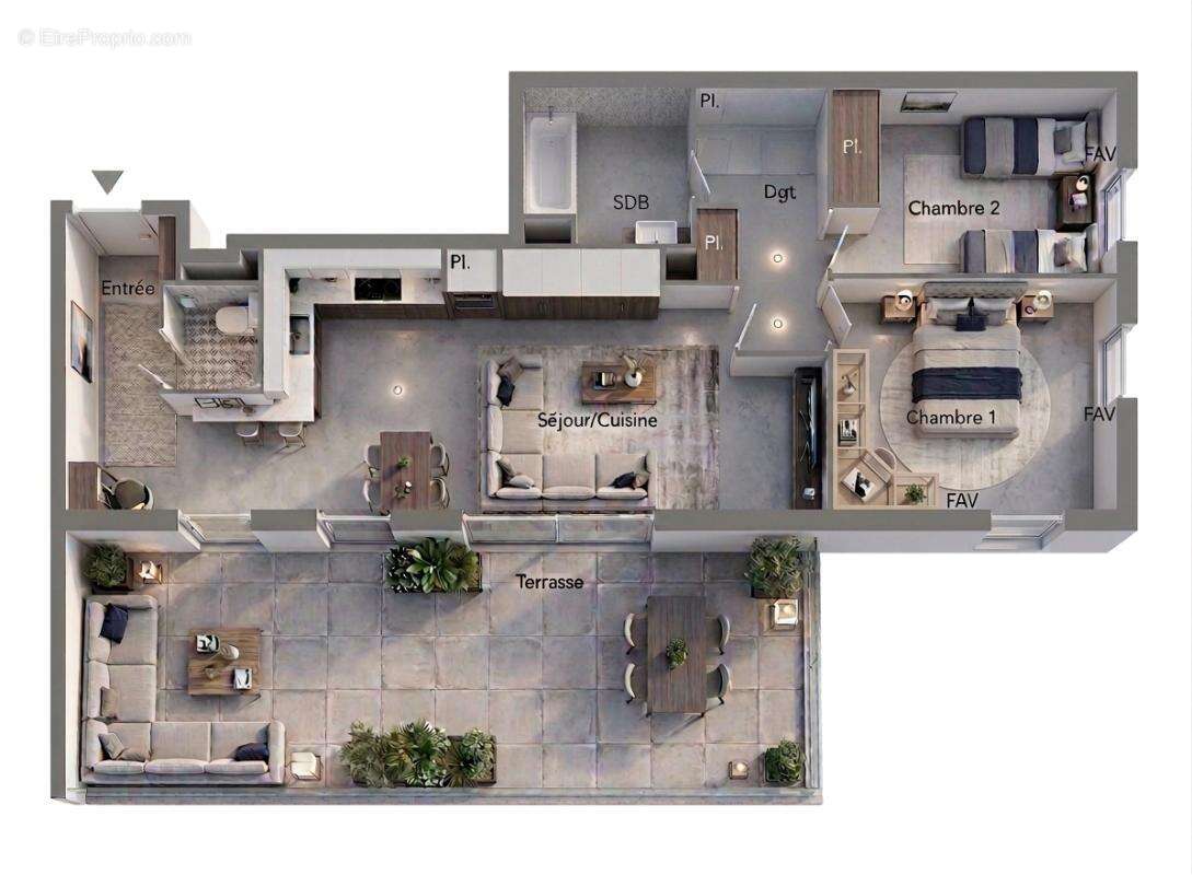 Appartement à BEZIERS