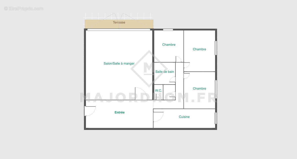 Appartement à MARSEILLE-12E