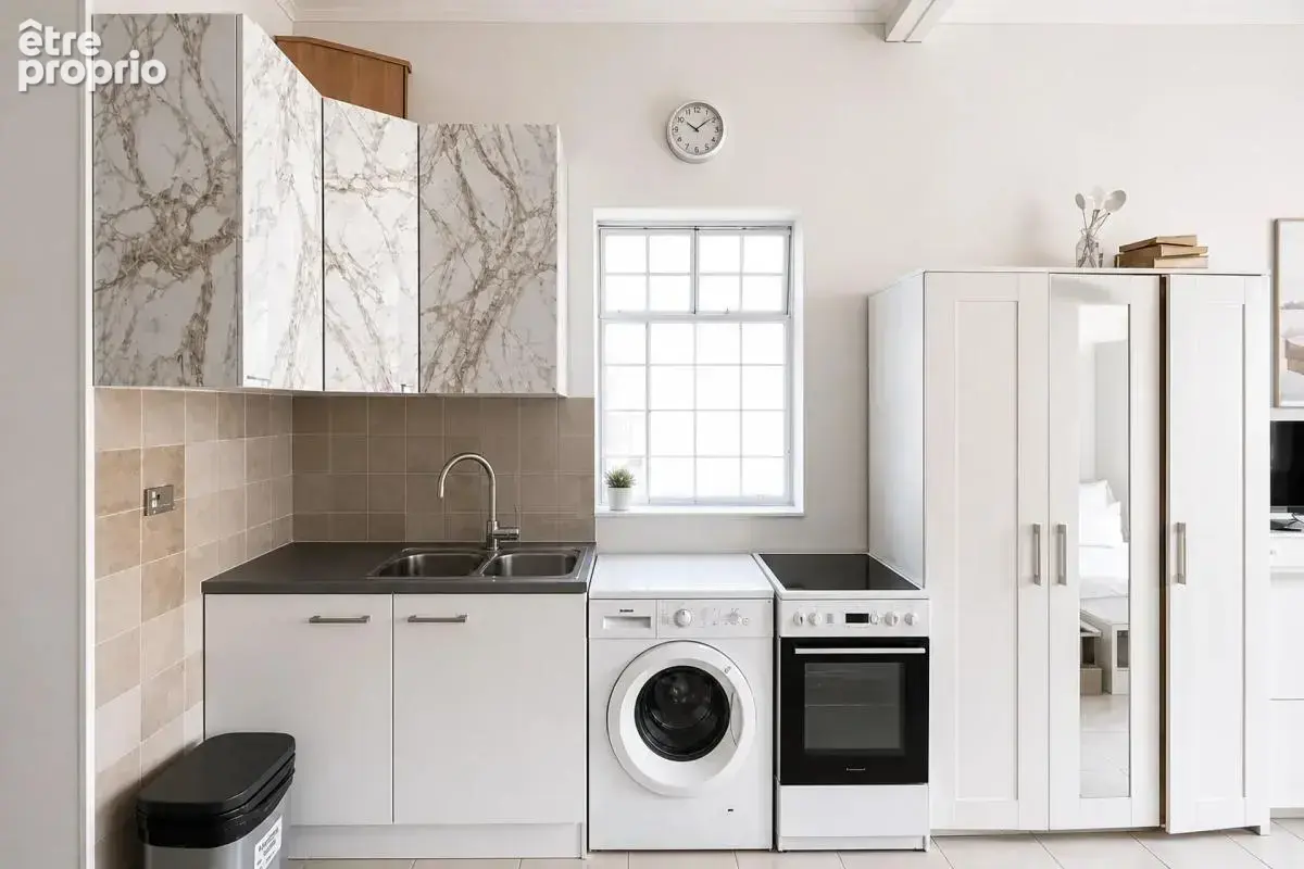 Duplex 2 pièces avec mezzanine loué 1 200 €/mois - photo 3