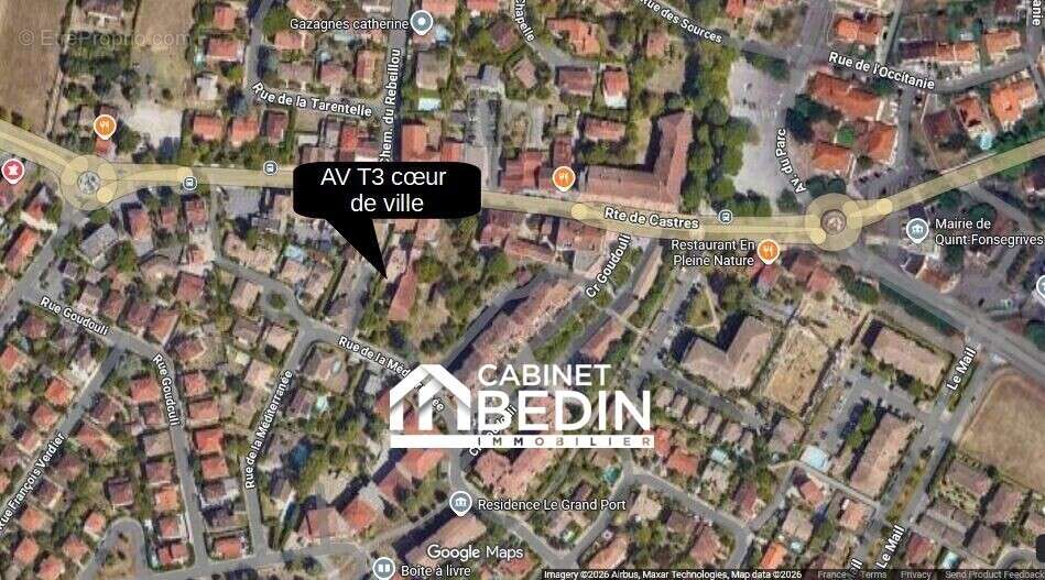Appartement à QUINT-FONSEGRIVES