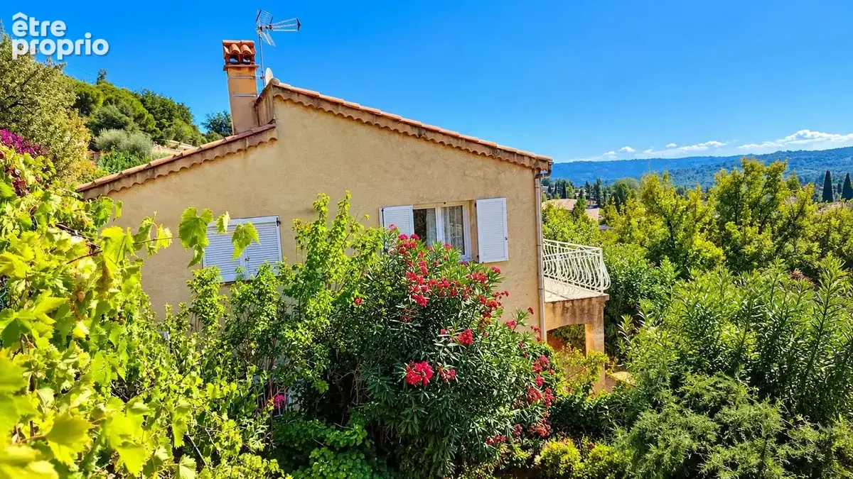 Alpes maritimes (06) - saint jeannet a vendre maison individuelle sur terrain cloture de 1162 m² - photo 7