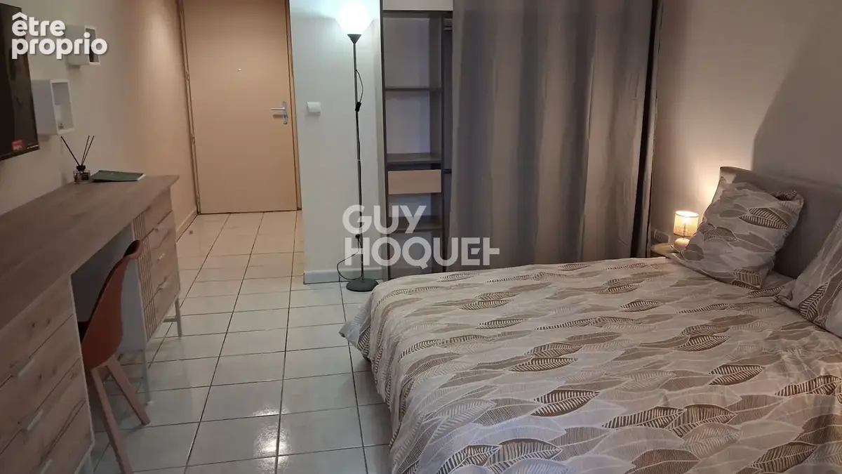 Appartement Saint Denis 1 pièce(s) 25.07 m2 - photo 2