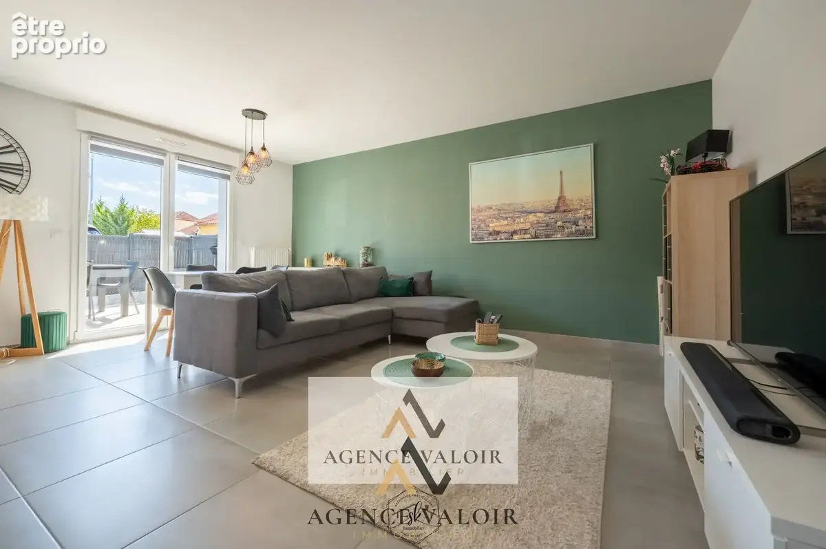 À vendre   argancy   3 pièces en rez-de-jardin   résidence récente - photo 3