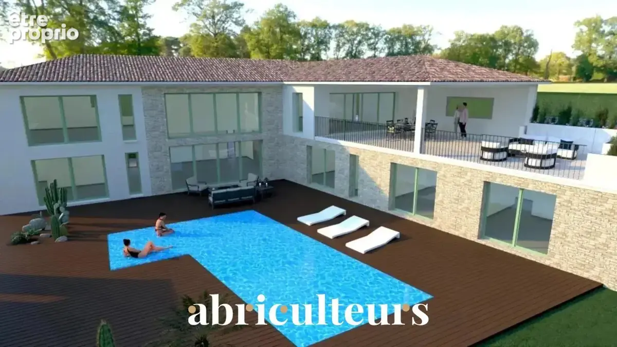 Terrain constructible 1400m² à Eguilles - photo 4