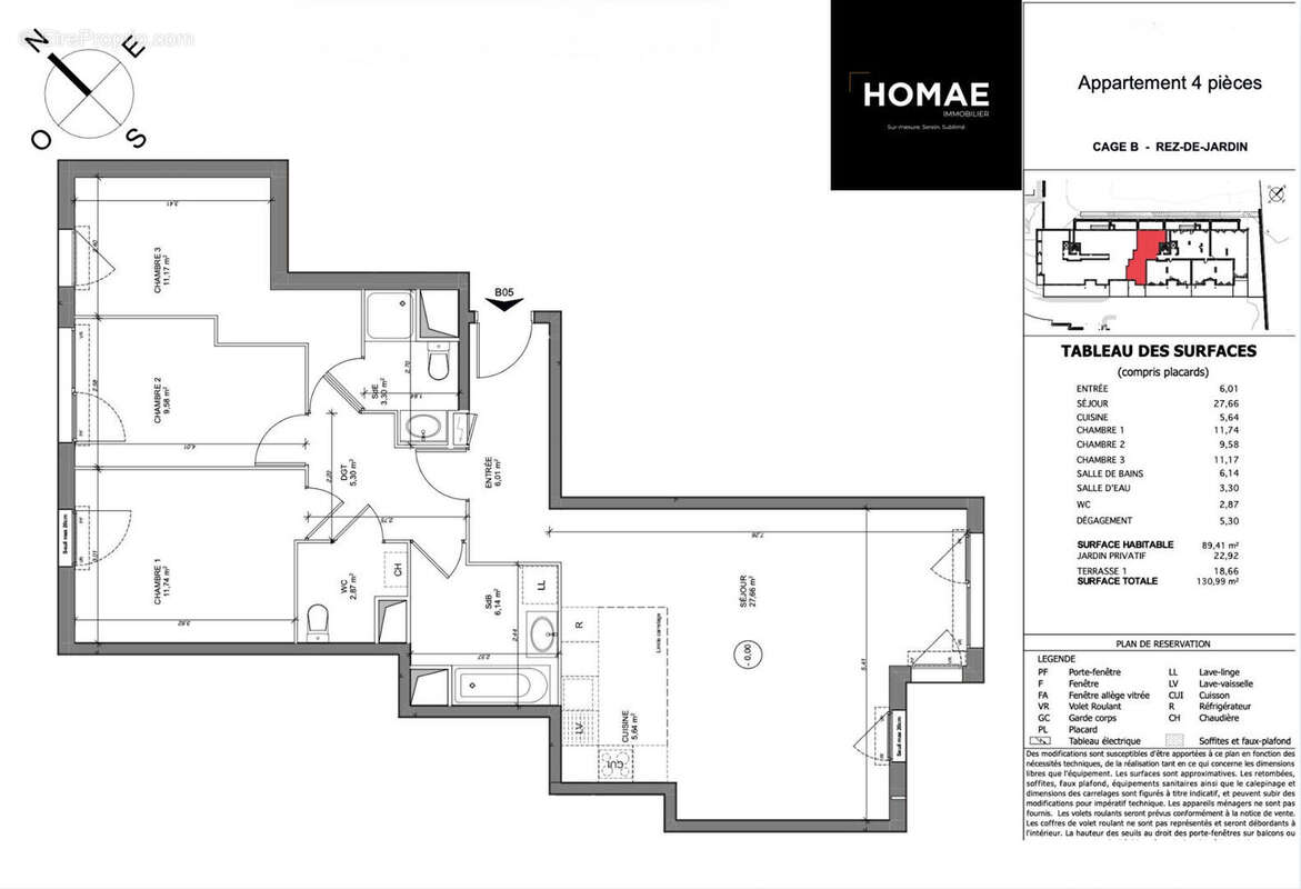 Appartement à LE MESNIL-LE-ROI