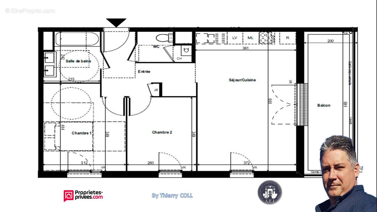 Appartement à RILLIEUX-LA-PAPE