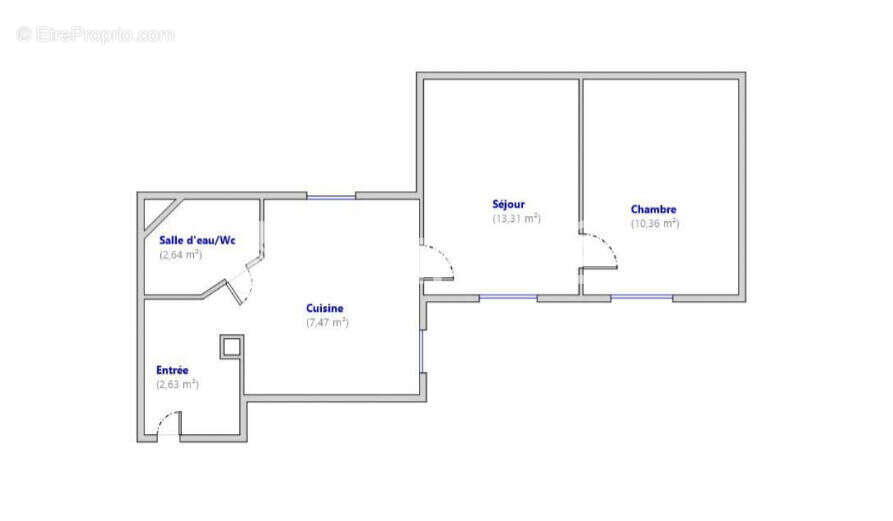 Appartement Paris 2 pièces 36.41 m2 - photo 8