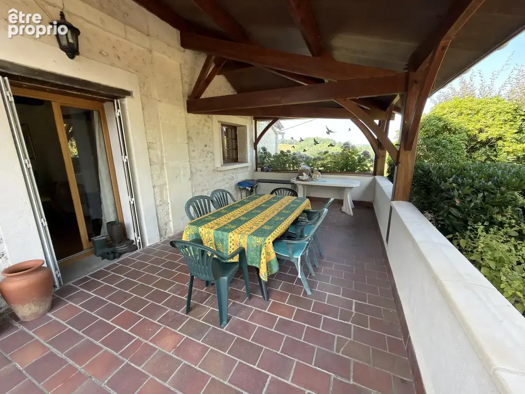 Charmante propriété en pierre avec grange et terrasse couverte - photo 12