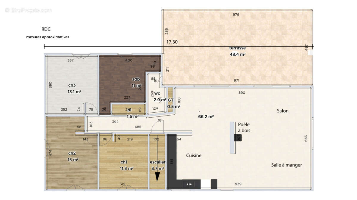 Maison à SAINT-JUST-DE-CLAIX