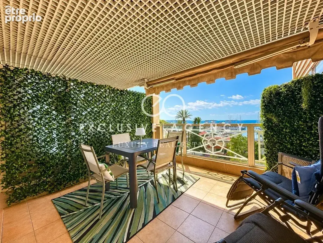 Golfe Juan, superbe 3 pièces 66m² avec terrasse et vue mer dans une résidence de prestige - photo 2