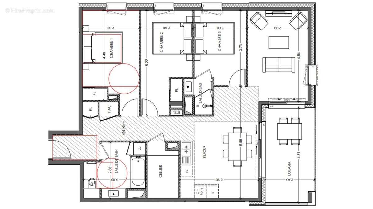 Photo 4 - Appartement à DINGY-SAINT-CLAIR