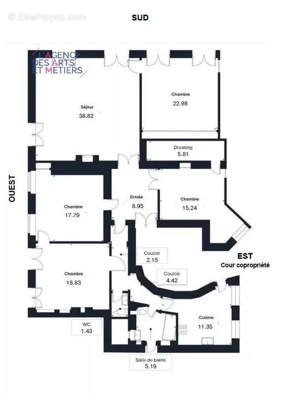 Appartement à PARIS-10E